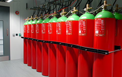 FM-200/ Novec Clean Agent Fire Suppression System